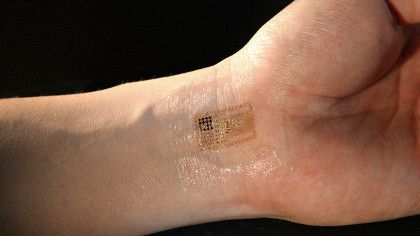 Tattoo biométrique : "système électronique épidermique"